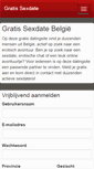 Mobile Screenshot of gratissexdate.be